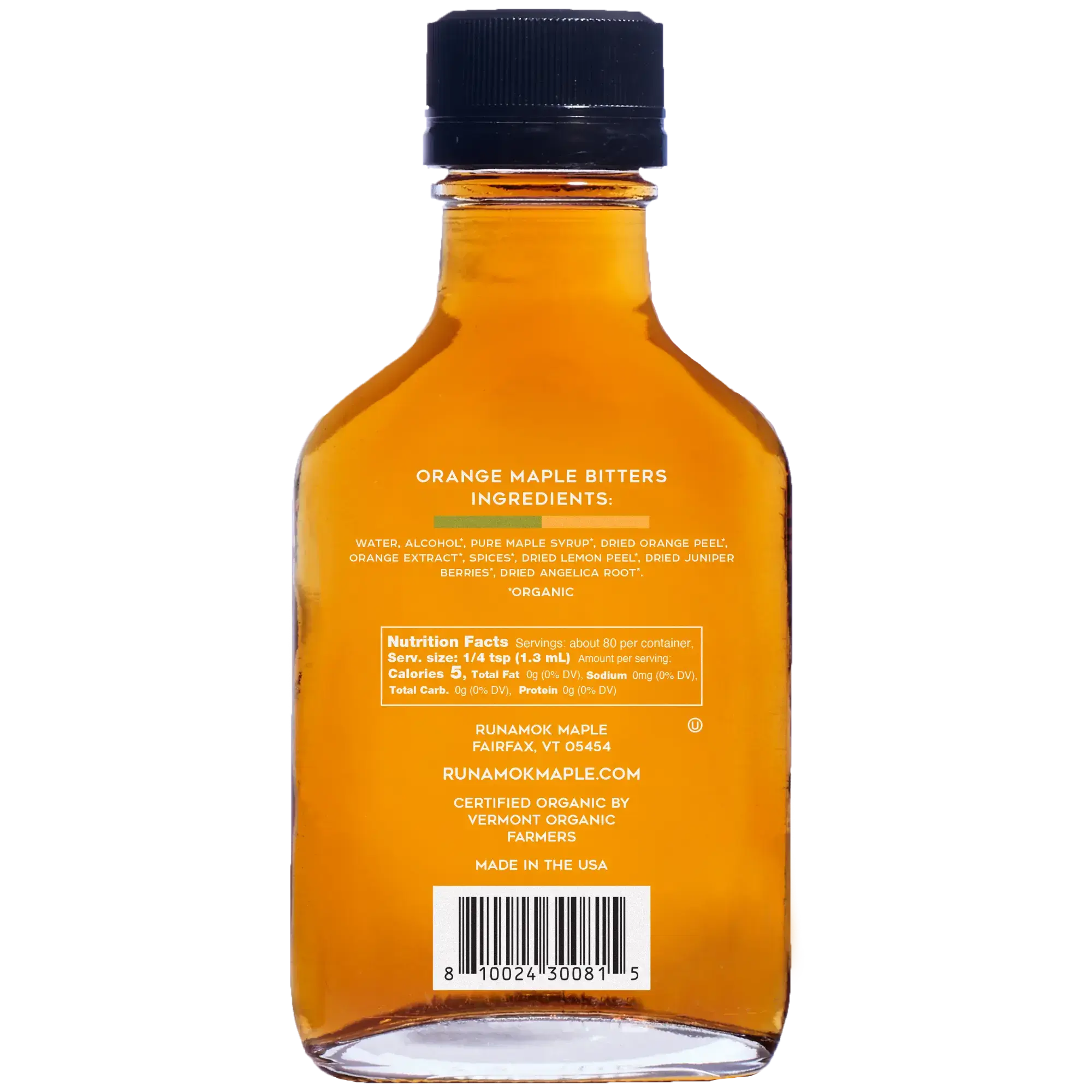 Orange Maple Bitters