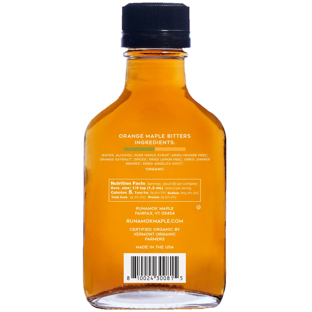 Orange Maple Bitters
