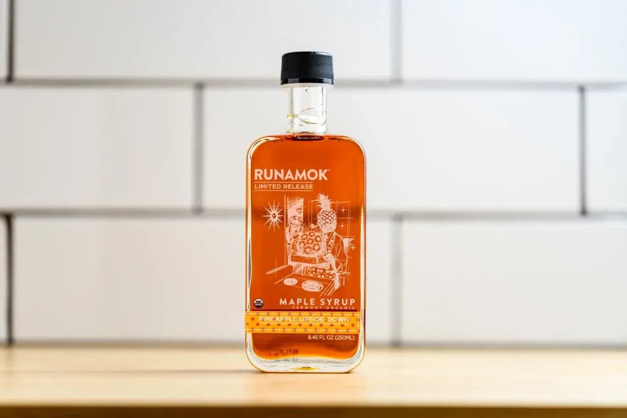 Pineapple Upside Down Infused Maple Syrup