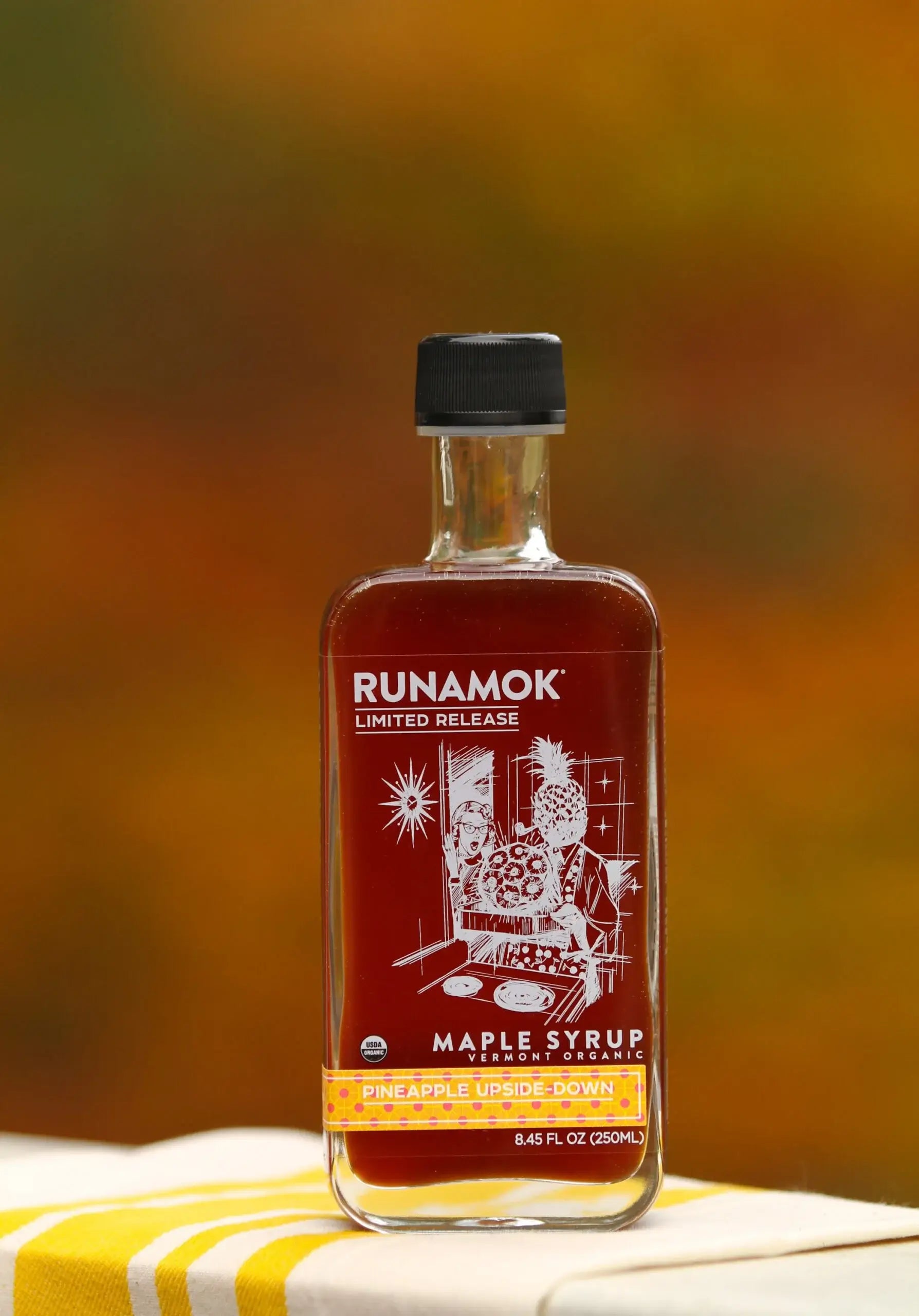 Pineapple Upside Down Infused Maple Syrup