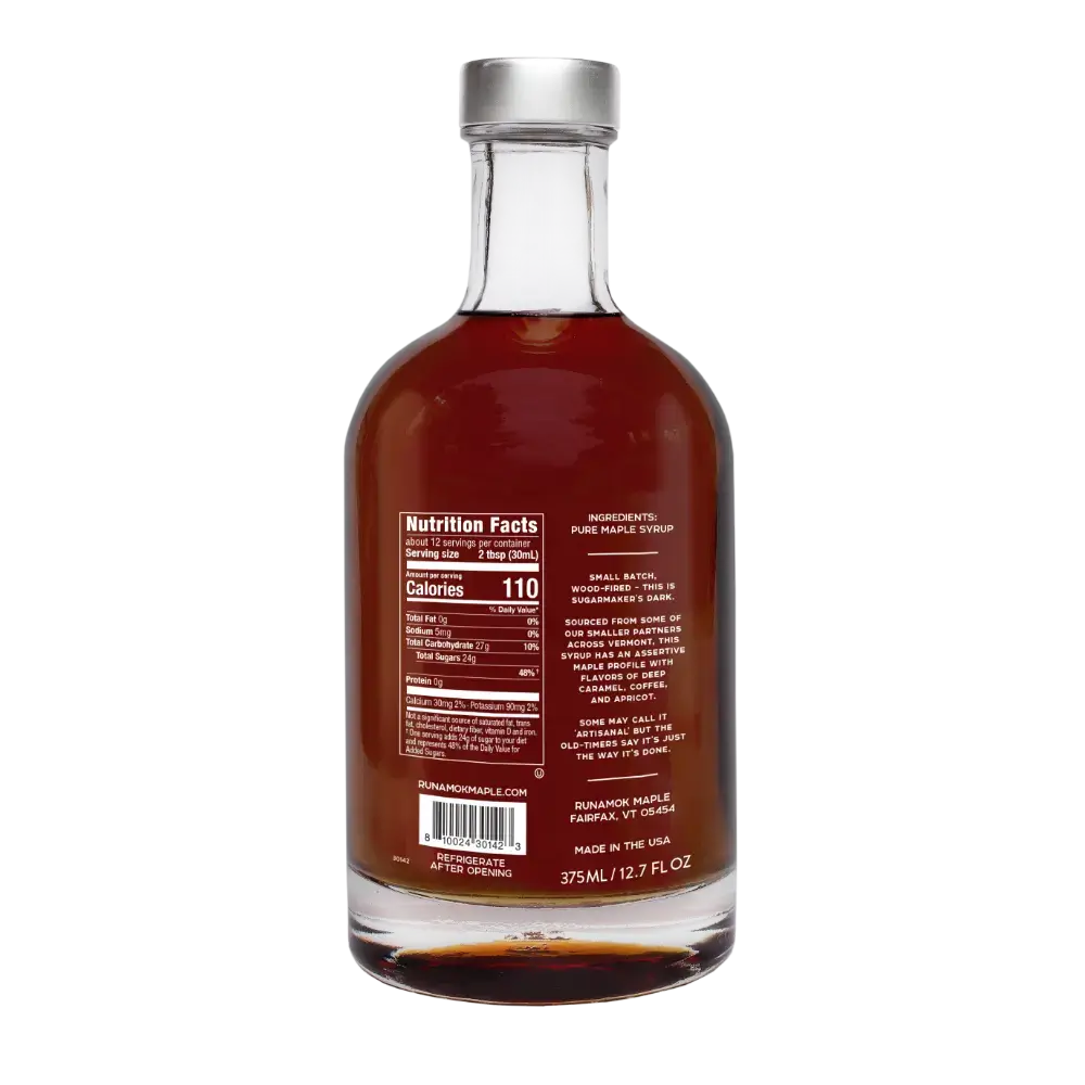 Sugarmaker's Dark: Wood-Fired Vermont Maple Syrup